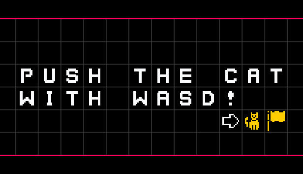 Push The Cat with WASD